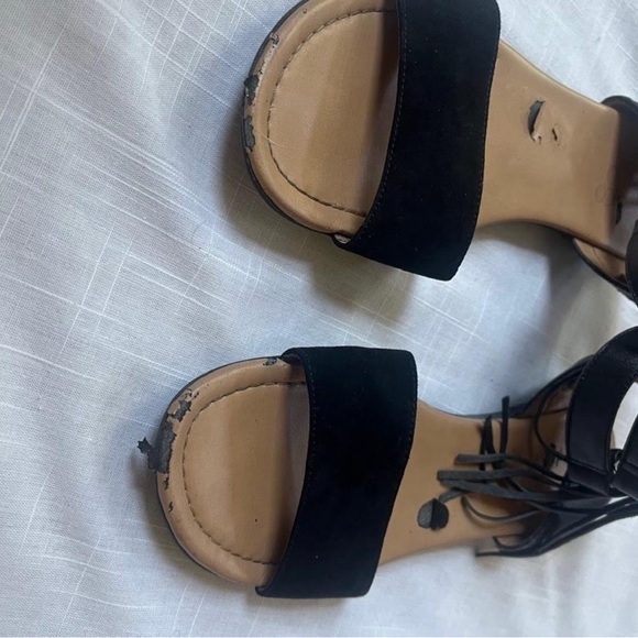 Black Franco sarto gladiator sandals - Picture 7 of 7